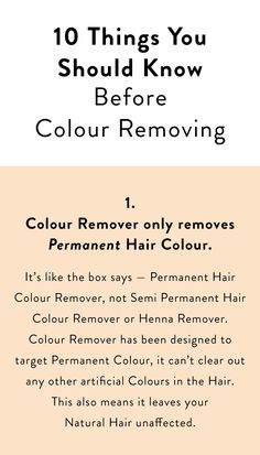 Cosmetology Notes, Removing Permanent Hair Color, Bleaching Hair, Hair Color Remover, Hair 101, Hair Color Chocolate, Hair Services, Colour Remover, At Home Hair Color