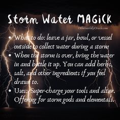 storm water magic poem with lightning in the background