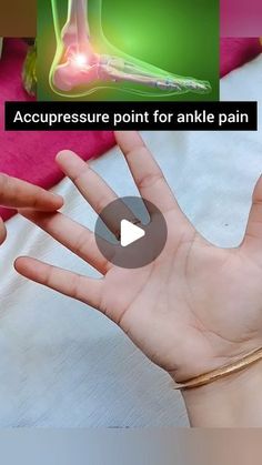 Shailesh Garg | Yoga and Ayurveda | on Instagram: "Acupressure point for ankle Pain  #YogaHeals #yogainspiration #yoga #aqupressure #reels" Acupressure Point, Ankle Pain, Acupressure Points, Acupressure, Yoga Inspiration, Ayurveda, Yoga, On Instagram