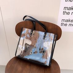 Transparent Bag Women Bag 2pcs/set Luxury Handbag Fashion PVC Clear Bag High Quality Handbags Feminina Bucket Crossbody 2023 [23y 9m 19d] Clear Square Shoulder Bag For Travel, Square Bags With Clear Strap For Daily Use, Clear Rectangular Shoulder Bag For Daily Use, Clear Strap Shoulder Bag For Shopping, Clear Square Bag For Daily Use, Rectangular Shoulder Bag With Clear Strap For Daily Use, Clear Handheld Shoulder Bag For Daily Use, Handheld Clear Shoulder Bag For Daily Use, Trendy Square Plastic Bags