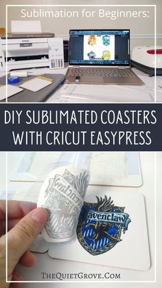 the ultimate guide to subliminating coasters with cricut easypress is here