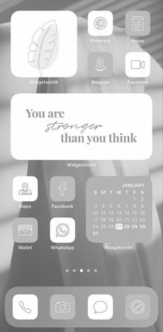 an iphone screen with the text you are more than you think on it and icons