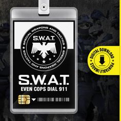 Gear up your Halloween or cosplay outfit with our meticulously detailed SWAT Team ID Badge, a digital download in PDF format. This intricately designed badge replicates the authentic identification cards of a SWAT team member, lending an air of authority and realism to your costume. 🎃 AUTHENTIC SWAT TEAM BADGE: Embrace the role of a SWAT team member with this precisely crafted ID badge. Its design mirrors official identification cards, ensuring an added touch of authenticity and professionalism Swat Team, Team Badge, Cosplay Props, Halloween Celebration, Team Member, Id Badge, Halloween Cosplay, Costume Halloween, Name Tag