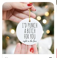 Funny Diy Ornaments Christmas, Cricut Christmas Ornaments Funny, Funny Christmas Crafts For Adults, Ornament Quotes Christmas, Diy Ornament Gifts For Coworkers, Ornaments For Friends Diy, Funny Christmas Gifts For Friends, Diy Funny Ornaments, Funny Diy Christmas Ornaments