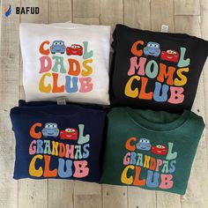 Mcqueen & Sally Cool Families Club Sweatshirt: Cartoon Couple Crewneck Mother s Day & Dad Gift Mcqueen And Sally, Valentine Cartoon, Duck Shirt, Hawaiian Shirt Women, Cartoon Couple, Cartoon Sweatshirts, Club Sweatshirts, Favorite Cartoon Character, Moms Club