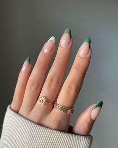 Fake Nails With Glue, Trendy Nail Design, Nail Arts, Artificial Nails, Green Nails, Nails Ideas, Acrylic Nail Designs, Nail Manicure