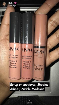 Nyx Madeline, Nyx Madeline Butter Gloss, Velvet Teddy Mac, Nyx Matte Lip Cream, Nyx Lip Cream, Teknik Makeup, Nyx Lip