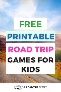 When on a road trip with children, packing plenty of crafts or games is essential for in-car entertainment! Luckily, we have you covered with these 8 free printable road trip games for kids. I love creating children’s games and crafts and hope you enjoy them as much as I enjoyed making them. There are scavenger hunts for spotting things out of the car window, a road trip word search, 35 conversation starters, and a license plate chase. Road Trip Games For Kids, Car Games For Kids