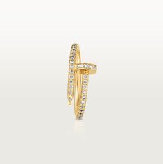 Cartier Nail Ring, Piaget Ring, Juste Un Clou Ring, 18k Gold Bracelet, 18k Gold Necklace, 18k Gold Earrings, Nail Ring, Detailed Jewelry, 18k Gold Ring