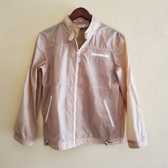 White Stag, Windbreaker Jacket, White Vintage, Cuff, Collar, How To Wear