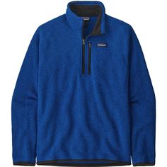 From snowy treks to downtown commutes, the Patagonia Better Sweater 1/4-Zip Fleece Jacket takes our midlayer game up a notch. The plush fibers turn up the heat and feel cozy against our skin, while the flat seam construction reduces bulk and prevents chafing for carefree movement. Quarter Zip Fleece Outfit, Zip Fleece Outfit, Knit Aesthetic, Patagonia 1/4 Zip, Patagonia Better Sweater, Better Sweater, Quarter Zip Fleece, Quarter Zip Jacket