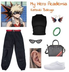 My Hero Academia Katsuki Bakugo, Feel Powerful, Mha Cosplay, Academia Clothes, Character Inspired Outfits, Casual Cosplay, Anime Inspired Outfits, Katsuki Bakugo, Outfit Inspo Casual