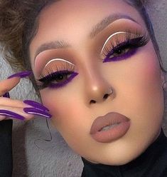 Maquillage Yeux Cut Crease, Maquillage On Fleek, Drag Make-up, Makeup For Black Skin, Eye Makeup Pictures, Beautiful Eye Makeup, Dope Makeup, Eye Makeup Designs