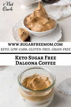 keto sugar free coffee pudding recipe