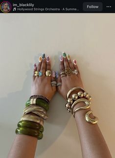 Boring Nails, Gold Bangles For Women, Earthy Jewelry, Bangles For Women, Jewelry Accessories Ideas, Bracelets Set, Nails Fashion