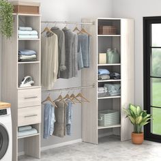 Maximizes storage by utilizing often unused corner spaces. 1 Adjustable and 2 Fixed Shelves. One shelf can be used as standalone storage while multiple shelves can be stacked for additional storage. ClosetMaid BrightWood 31.75 x 19.67 D Frost Solid Shelving Wood Closet Corner Shelf (3 Shelves) in White | 10000-00452 Closet Corner, Wood Closet Shelves, Corner Closet, Wood Closet, Corner Space, 3 Shelves, Closet Shelves, Corner Shelf, Closet System