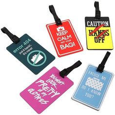 Luggage Tag Design, Unique Luggage, Mouth Guards, Silicon Mix