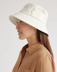 Organic Cotton Bucket Hat Bucket Hat Outfit, Linen Blackout Curtains, Goose Down Pillows, Sheer Linen Curtains, Cotton Bucket Hat, Canvas Hat, Bucket Hat White, Bucket Hat Women, Striped Duvet