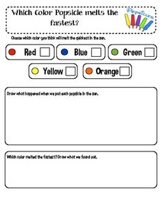 an orange and blue color matching worksheet for kids to practice their writing skills