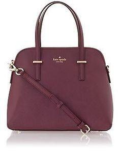 Kate Spade New York Cedar Street Maise | Piperlime Burgundy Purse, Kelly Bag, Cooler Look, Classic Bags, Bags Fashion