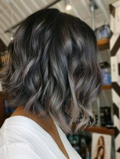 Mushroom Colour Hair, Mushroom Brunette Hair Short, Short Mushroom Brown Hair Balayage, Dark Ash Brown Hair Balayage Short, Balayage Hair For Greying Hair, Mushroom Hair Colour, Short Mushroom Blonde Hair, Ashy Brown Hair Balayage Ash Blonde Subtle Ombre