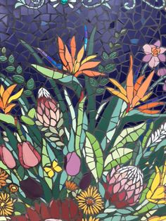 Stained Glass Mosaic Art, Bathroom Garden, Mosaic Art Diy, Window Crafts, Mosaic Vase, Mosaic Flower Pots, Mosaic Garden Art, Mosaic Birds, Mosaic Art Projects