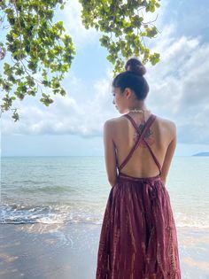 Doc Fits, Summer Vacation Dresses, 2024 Manifestations, Flowy Beach Dress, Boat Dress, Goddess Maxi Dress, Siargao, Understated Style, Modest Fits