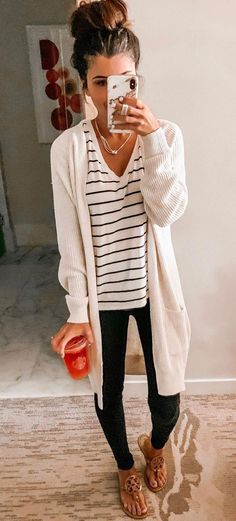 Simple Fall Outfits, Preppy Summer Outfits, Mode Casual, Outfit Trends, Mode Inspiration, Stitch Fix Style, Fashion Mode, Fall Winter Fashion