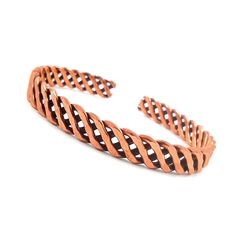 PRICES MAY VARY. RELIABLE BRAND- SHINDE EXPORTS Provides high quality shinde exports pure copper kada with innovative design. LATEST DESIGN: copper bracelet for men Width 8mm, it weighs around 25gms. Length-8 inches, smooth Surface Comfort Fit copper bracelet. BEST QUALITY AND BEAUTY: All our pure copper bracelet for men are classic, gorgeous and durable, and scratch resistant & Comfort Fit Design. IDEAL FOR GIFTING: These copper bracelet are a best option for gifting to loved ones on the occasi Kada Bracelet For Men, Bracelet For Men, Copper Bracelet, Innovative Design, Pure Copper, Medium Brown, Copper Jewelry, Womens Jewelry Bracelets, Latest Design