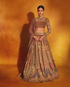 Tarun Tahiliani Lehenga, Shanaya Kapoor, Sangeet Outfit, Indian Bride Outfits, Indian Bridal Dress, Bollywood Wedding, Tarun Tahiliani