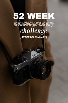 photography challenge, 12-month photography challenge, 52 week photography challenge, weekly assignments, photography assignments, email challenge Try New Things, Behind The Camera, Photography Journey, Spark Creativity, Photography Challenge, Photography Work, Photography Skills, Photo Challenge, New Things