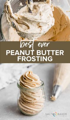 the best ever peanut butter frosting recipe