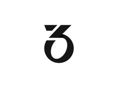 the number six is shown in black and white