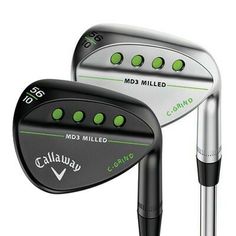 the new callaway golf irons are designed to look like they have been put together