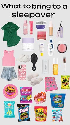 what to bring to a sleepover