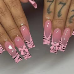 Xl Long Acrylic Nails Press Ons, Cute Birthday Nails Long, Cute Nail Ideas Long Square, Xl Simple Nails, Cool Acrylic Nail Designs, Cute Nail Tips Ideas, Nails Acrylic Baddie Long, Basic Set Nails, Halloween Nails Ghostface Pink