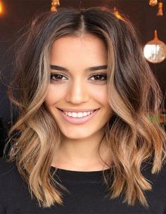 Balayage Hair Caramel, Rambut Brunette, Spring Hair Color, Caramel Hair, Brunette Balayage Hair, Brown Hair With Highlights, Spring Hairstyles