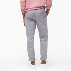 J Crew Style, Khaki Pants Men, Chinos Pants, Welt Pockets, Grey Jean, Mens Pants, Khaki Pants, J Crew, Sweatpants