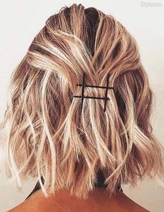 Bobby Pins Hairstyles, Pins Hairstyles, Pin Hairstyles, Stylish Braids, Braids For Men, Braids Easy, Hair Short Medium, Blonde Wavy Hair