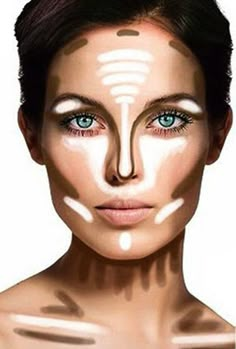 32 Makeup Tips That Nobody Told You About -- how to accentuate your features with a contouring kit! How To Contour Your Face, Makeup Contouring, Contouring Makeup, Makeup Tip, Face Contouring, Beauty Tips And Tricks