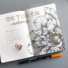 Journal D'inspiration, Bullet Journal October, Kunstjournal Inspiration, Art Journal Challenge, Art Journal Prompts, 카드 디자인, Art Journal Techniques