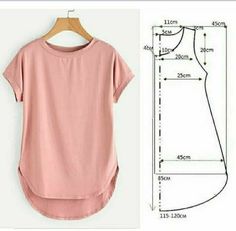 a women's t - shirt size guide and measurements