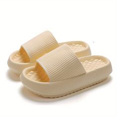 Material:EVAPatterned:Solid colorType:Slip-onAll-season:SummerPrinting Type:No PrintingItem ID:PH59219 Comfortable Flat Slip-ons For The Beach, Summer Beach Flat Slip-ons, White Flat Slip-ons For Summer, Beach Slip-ons With Non-slip Round Toe, Comfortable Slip-on Sandals For Leisure, Comfortable Slip-ons For Summer Vacation, Summer Slippers With Round Toe In Eva Material, Beach Slip-ons With Non-slip Sole, Non-slip Slip-ons For The Beach