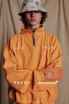 Outlander Magazine, Mclaren Racing, Beauty Products Photography, Boiler Suit, Racing Jacket, Mens Fashion Streetwear, Mens Trends, Sport Chic, Men Winter