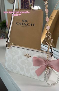 Pink Coach Bags, Coach Purse Aesthetic, Coach Nolita 19, Nolita 19, Coach Nolita, Pink Coach Purses