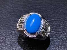 ad eBay - Find many great new & used options and get the best deals for Natural Nishapuri Turquoise Sterling Silver 925 Handmade Feroza Men Elegant Ring at the best online prices at eBay! Free shipping for many products! Artisan Rings, Coral Ring, Elegant Ring, Fine Rings, Turquoise Sterling Silver, Turquoise Jewelry, Turquoise Stone, Silver 925, Elegant Design