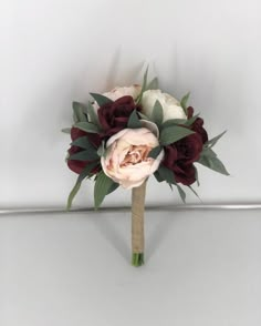 Burgundy And Blush Bouquet, Ivory Peony Bouquet, Blush Peony Bouquet, Blush Flowers Bouquet, White Calla Lily Bouquet, Small Bridesmaid Bouquets, Toss Bouquet, Prom Bouquet