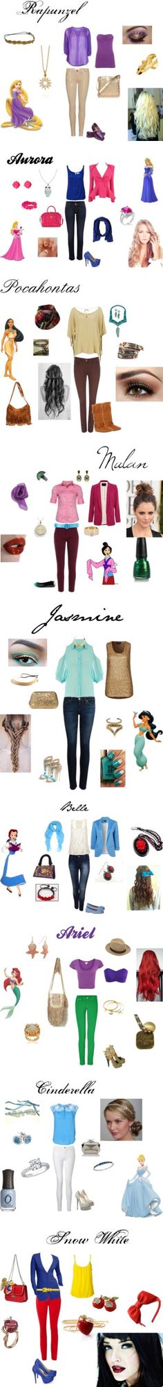 "Disney Princess Casual Style" by sk8tergirl4194 on Polyvore Jasmine Cosplay, Belle Outfit, Yellow Belt, Oufits Casual