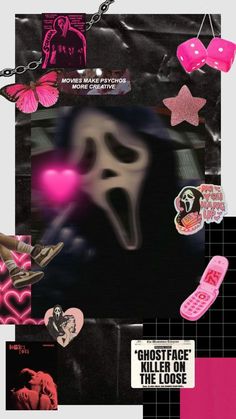 Ghost Face, Pink And Black, Connect With People, Your Aesthetic, Creative Energy, Ghost, Pink