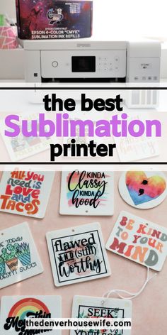 the best sublimation printer for silhouettes and cricut machines is here